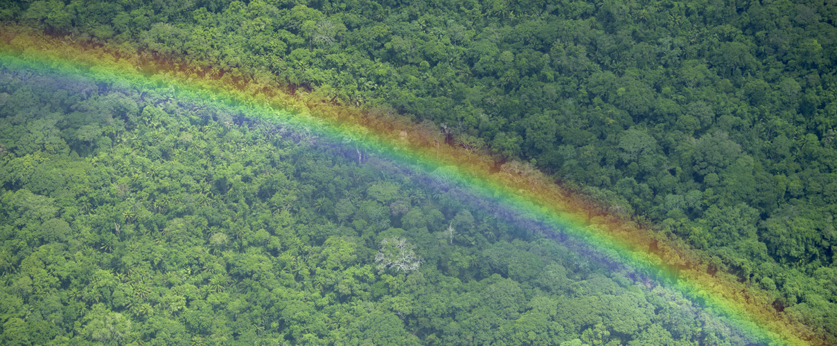 Regenbogen in Bolivien © Jaime Rojo / WWF US