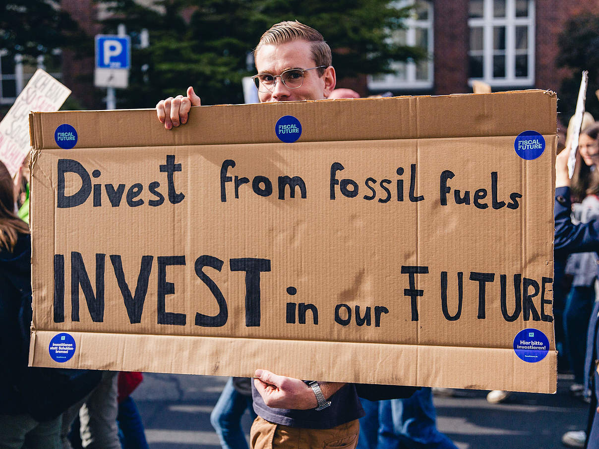 Klimastreik 2022: Abschied von fossilen Brennstoffen © Markus Winkler / WWF