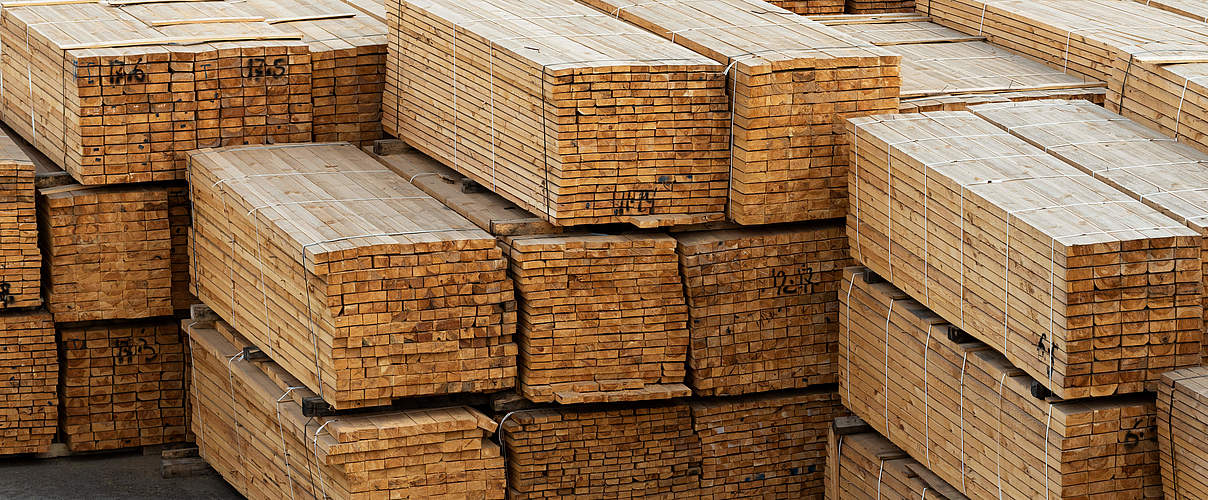 Holzlagerung © Kotenko-A / iStock / Getty Images Plus