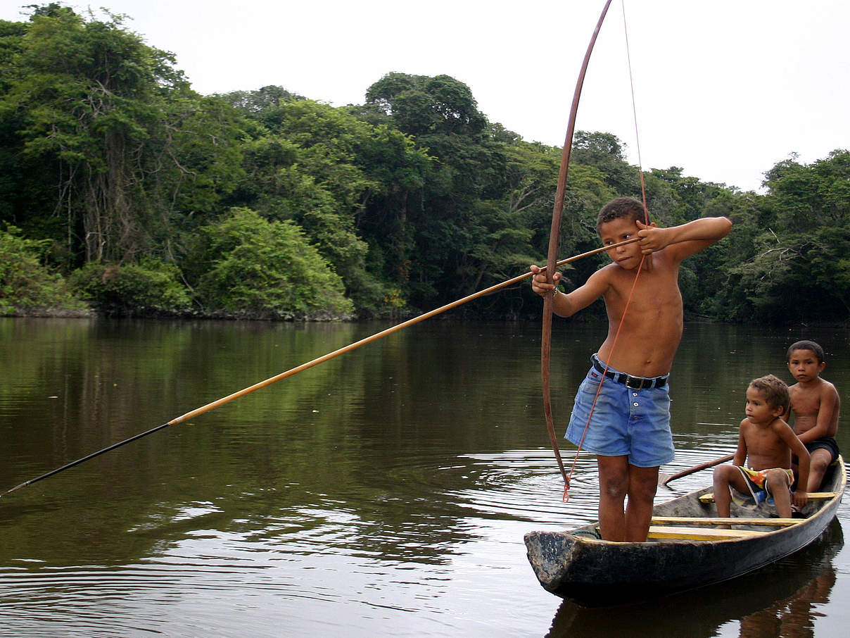 Indigene in Brasilien © Miranda Clovis / WWF