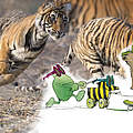 Tigerenten-Tag © Richard Barrett / WWF UK und Janosch film & medien AG (Montage)