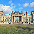 Reichstag building in Berlin, Germany