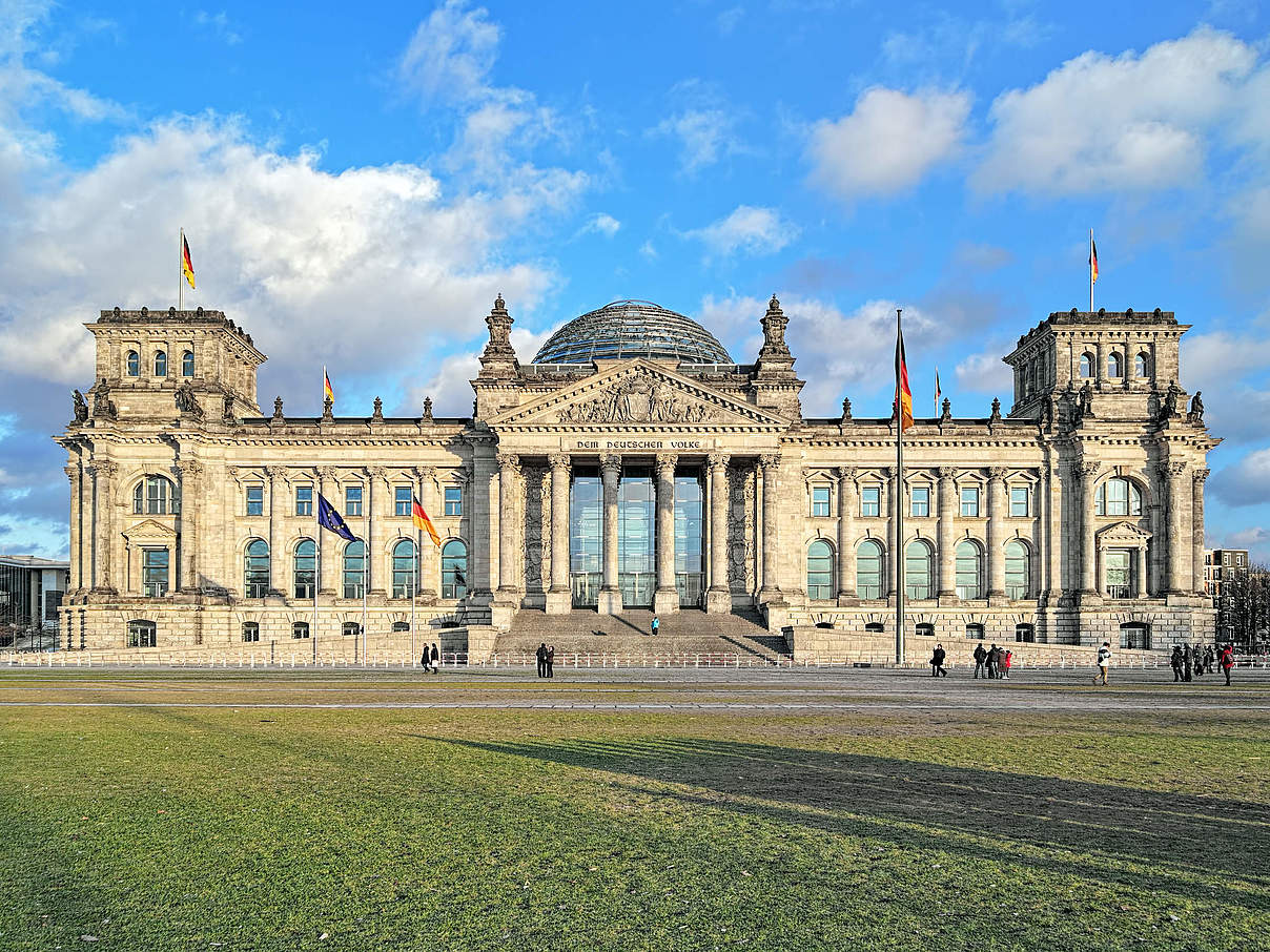 Reichstag building in Berlin, Germany