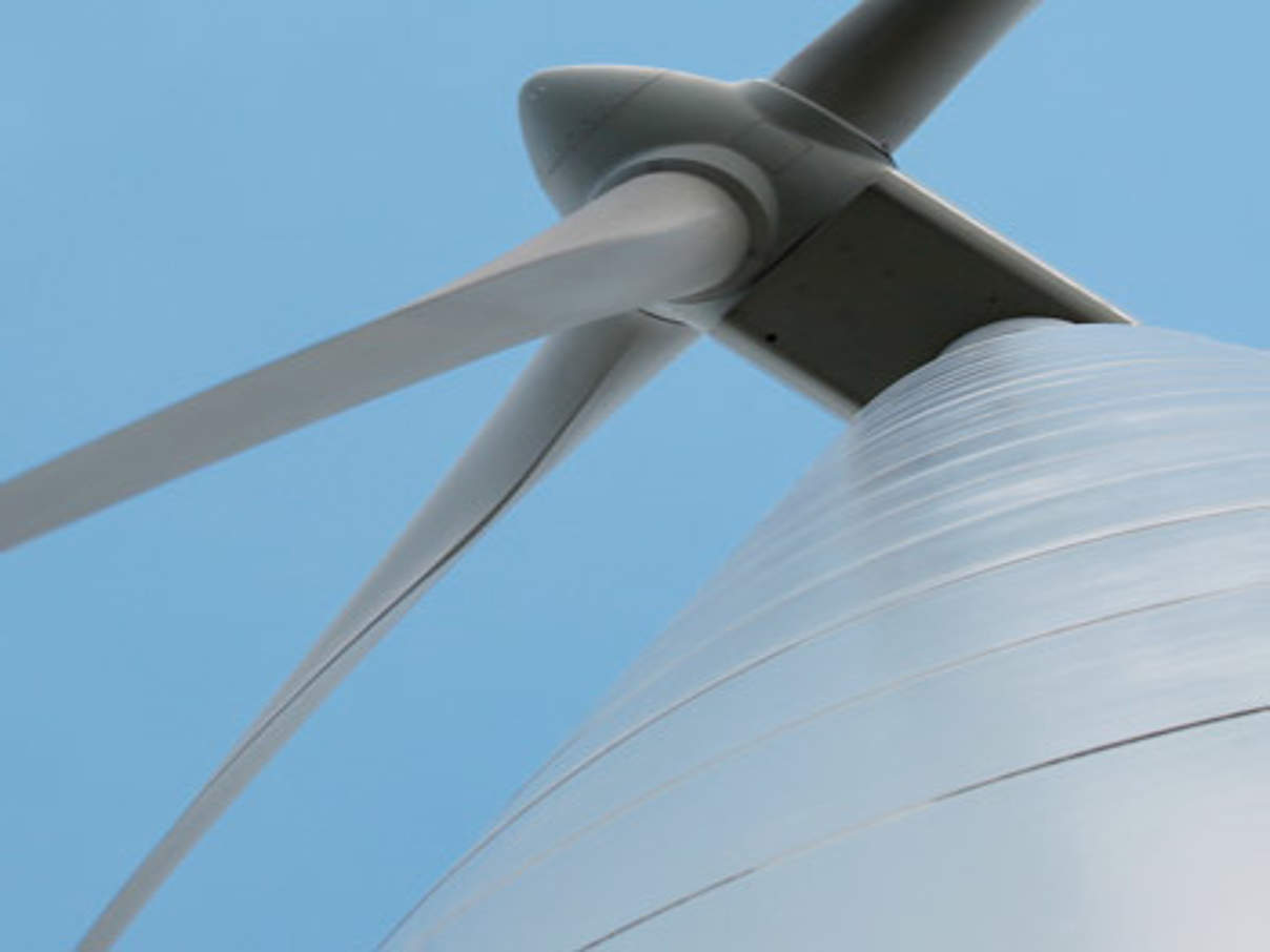Windkraftanlage © Dagmar Heene / WWF