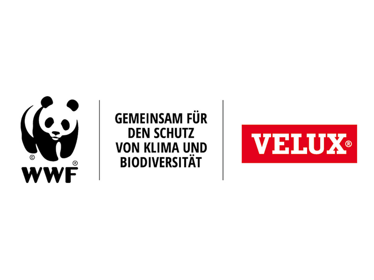 Kooperationslogo VELUX / WWF