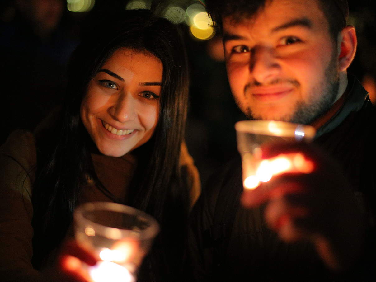 Earth Hour 2016 in Aserbaidschan © AV Gasanov / WWF