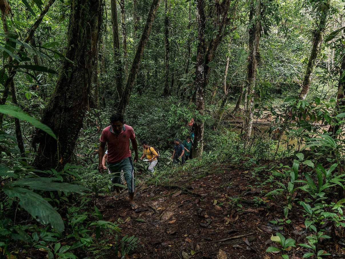 Gruppe Waldschützer:innen in Kolumbien © Luis Barreto / WWF UK