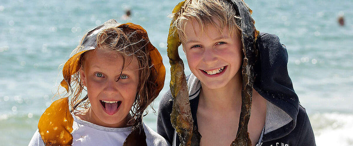 Beim Junior-Camp auf Helgoland 