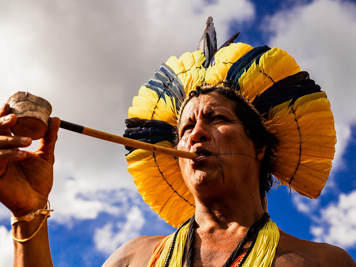 Ein großer Erfolg für die Indigenen in Brasilien: Die Anerkennung ihrer Territorien © Naiara Jinknss / WWF Brasilien 