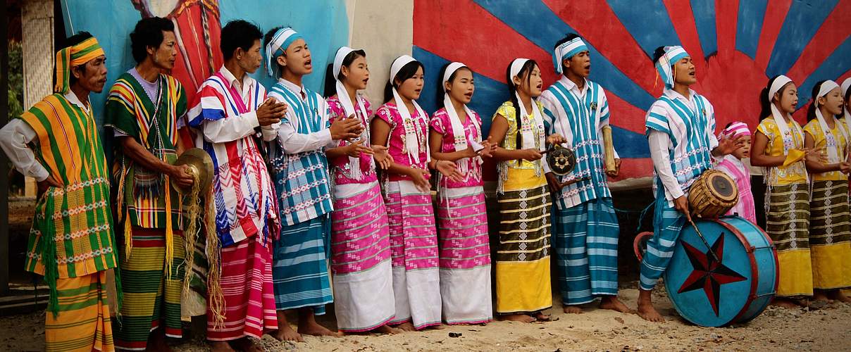 Mitglieder einer indigenen Gemeinde im Süden Myanmars © Mallory Graves / WWF-Greater Mekong