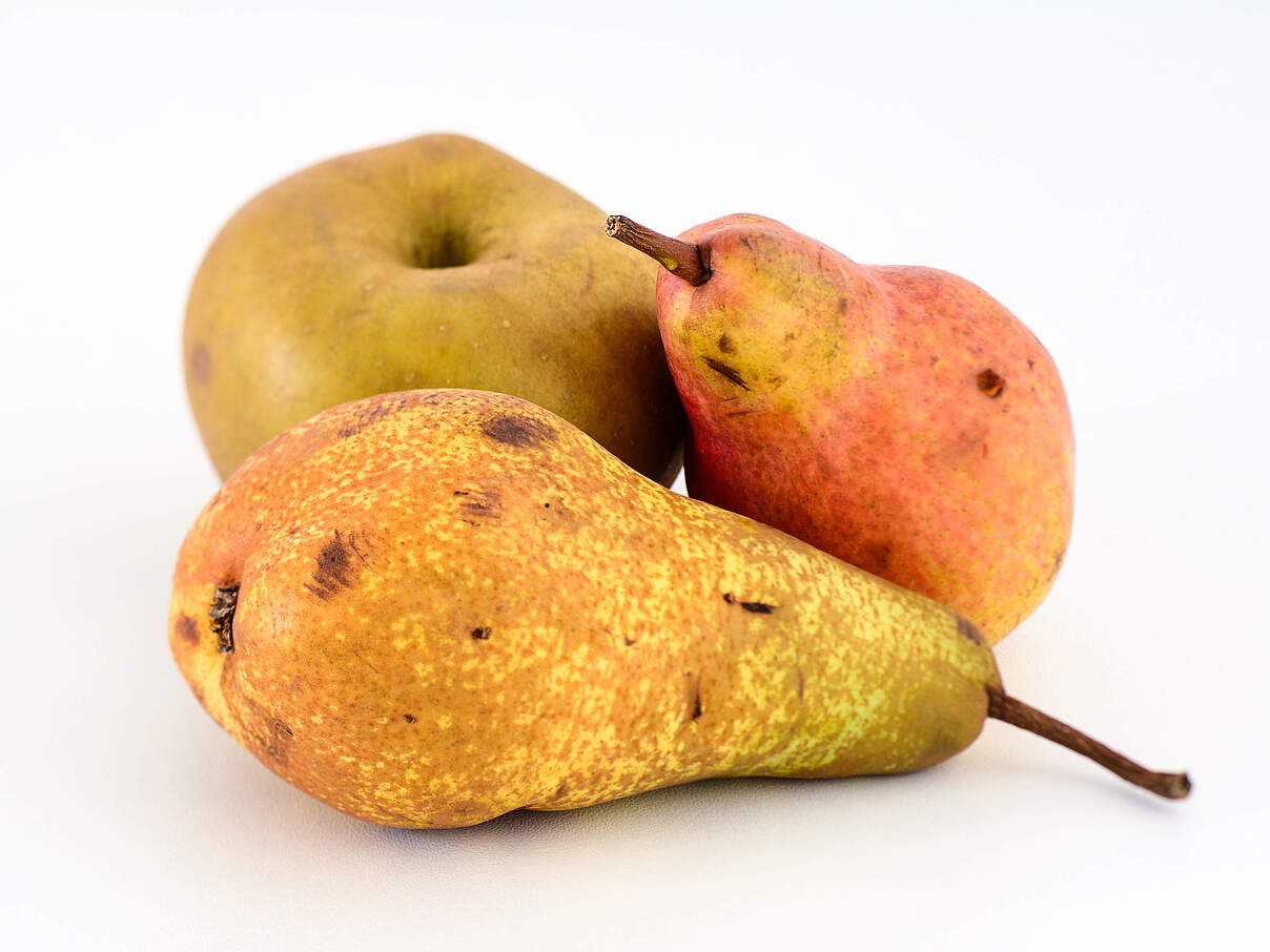 Apfel und Birnen