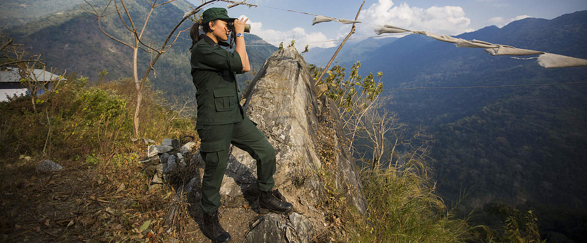 Singye Wangmo, Senior Forestry Officer in Bhutan © Simon Rawles / WWF-UK