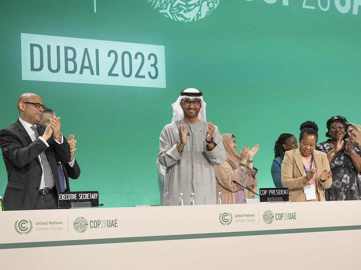 Einigung bei der COP28 in Dubai @ IMAGO / Henrik Montgomery