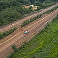 Die Hilfsgüter unterwegs auf dem Transamazonas Highway © Andre Dib / WWF-Brazil