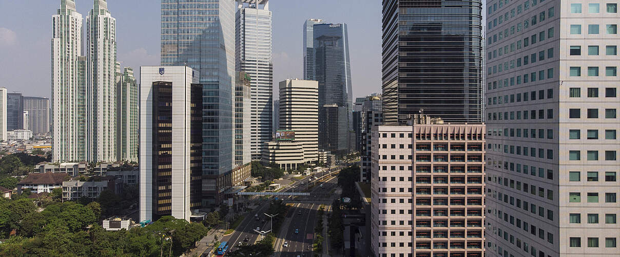 Gebäude aus Stahlbeton © Yunaidi Joepoet / WWF