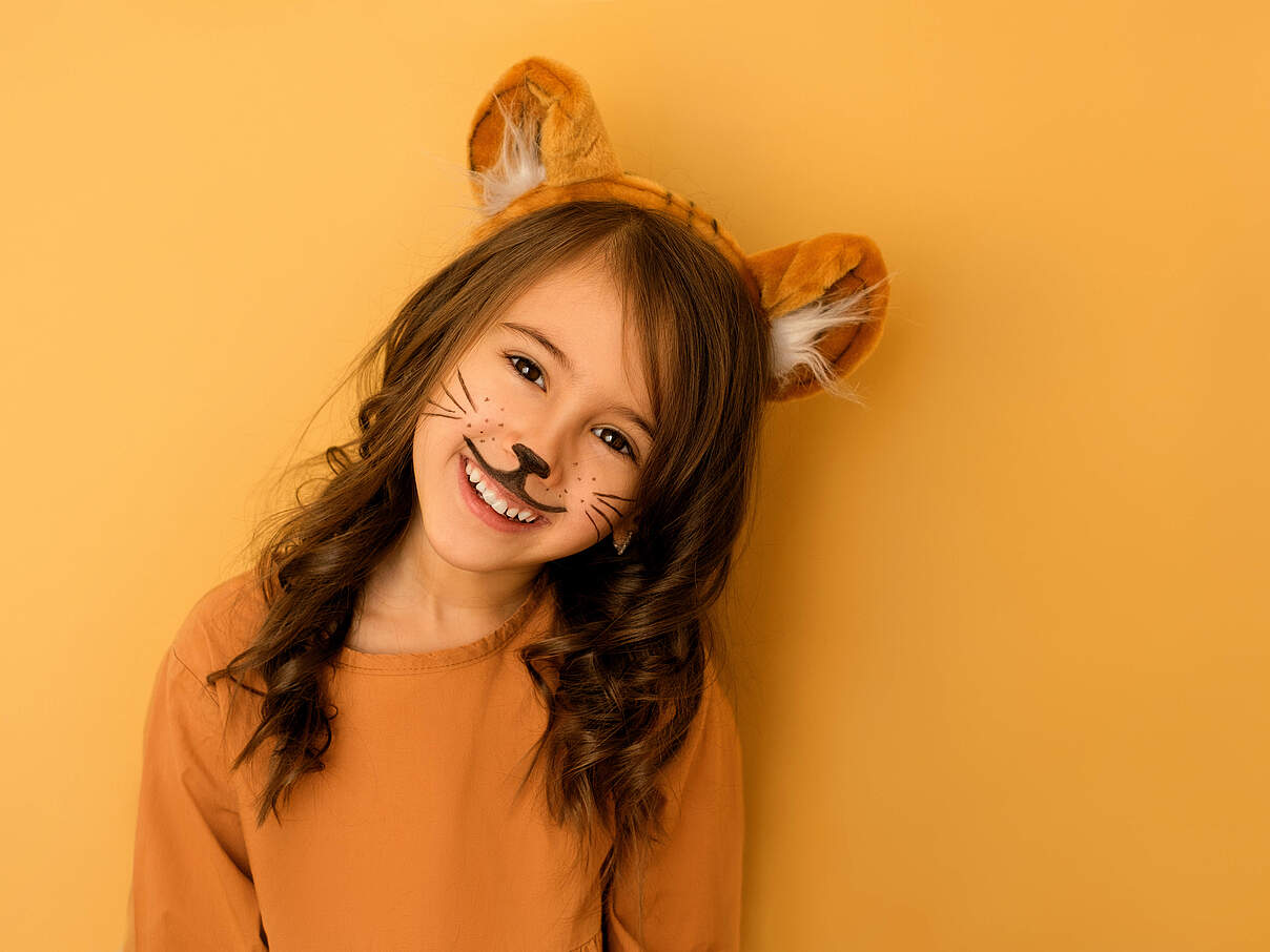 Karneval-Kostüm Tiger