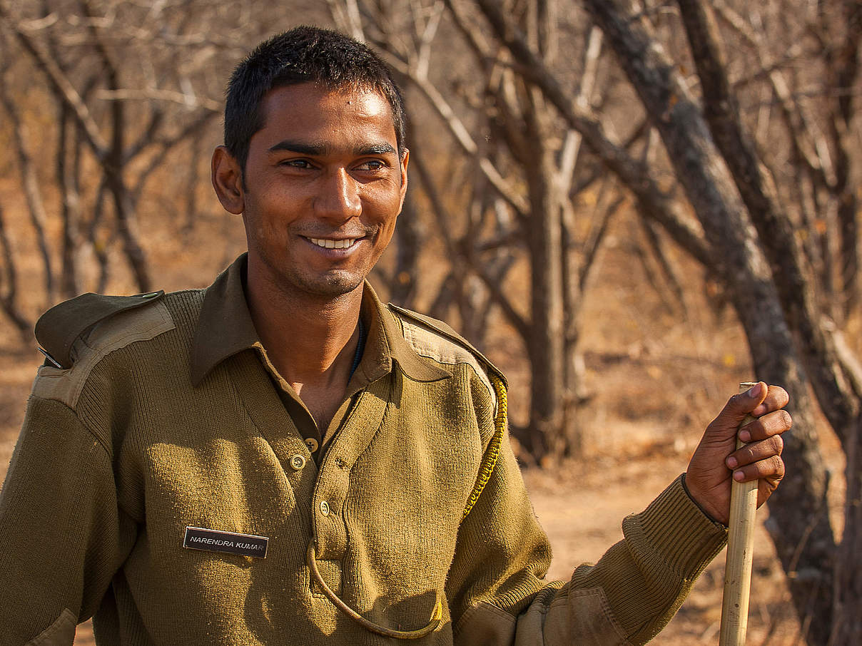 Ranger in Indien © Ola Jennersten / WWF-Sweden