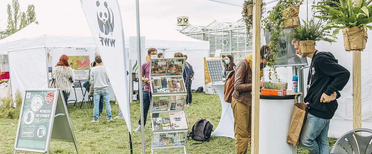 WWF Stand auf der Green World Tour © Marlene Gawrisch / WWF