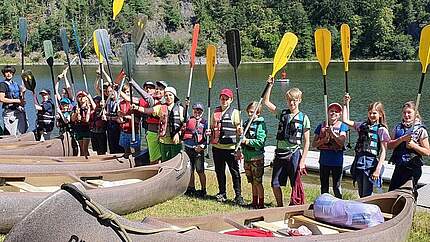 Spaß im WWF Camp © Marcel Bretschneider / WWF