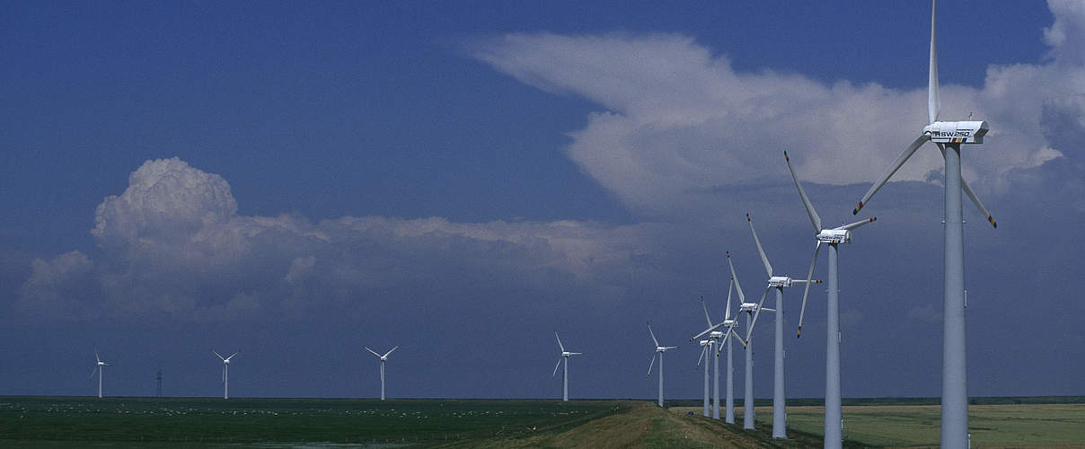 Windräder am Wattenmeer © Hartmut Jungius / WWF