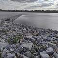 Neue Buhne im Zuge des Oder-Ausbaus © Tobias Schäfer / WWF