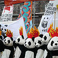 Demonstration vor UN Klimakonferenz © Philippe Weiler / WWF Belgien