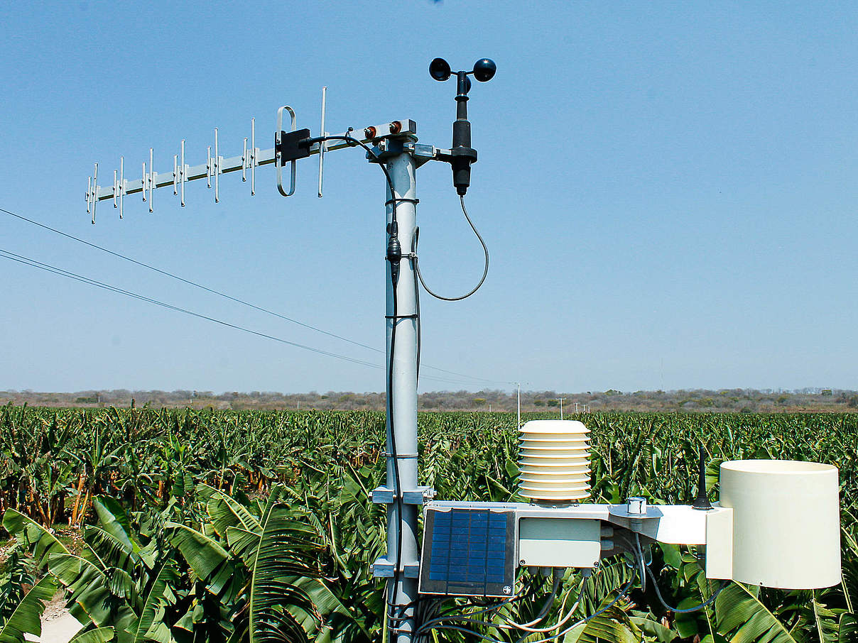 Wetterstationen liefern Daten © Tecbaco