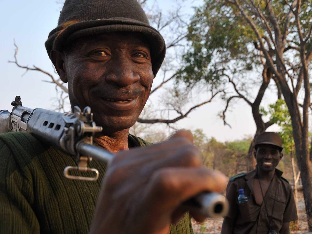 Ranger im Bwabwata Nationalpark © NACSO / WWF Namibia