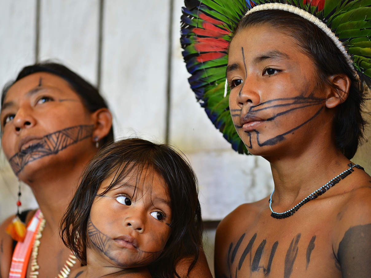 Indigene der Apiakas in Mato Grosso © Adriano Gambarini / WWF Living Amazon Initiative / WWF-Brazil