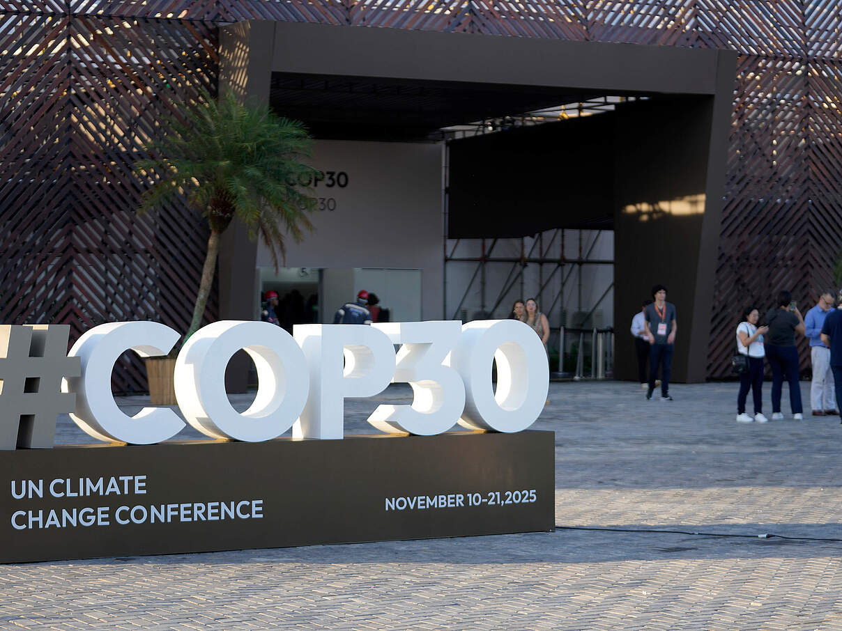 Das Tagungsgelände der COP30 in Brasilien.