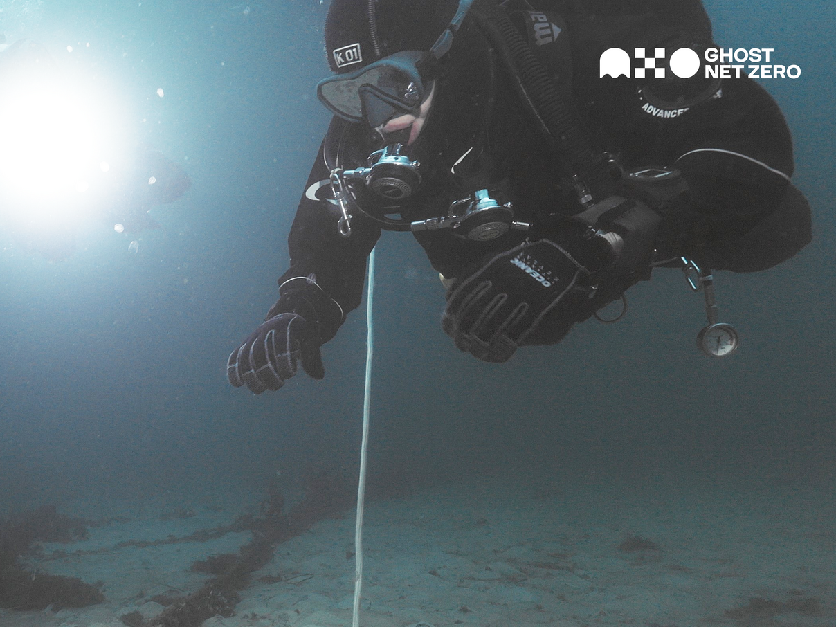 Geisternetz-Taucher © Christian Howe