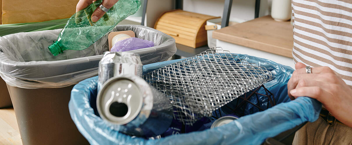 Recycling beginnt im Haushalt 