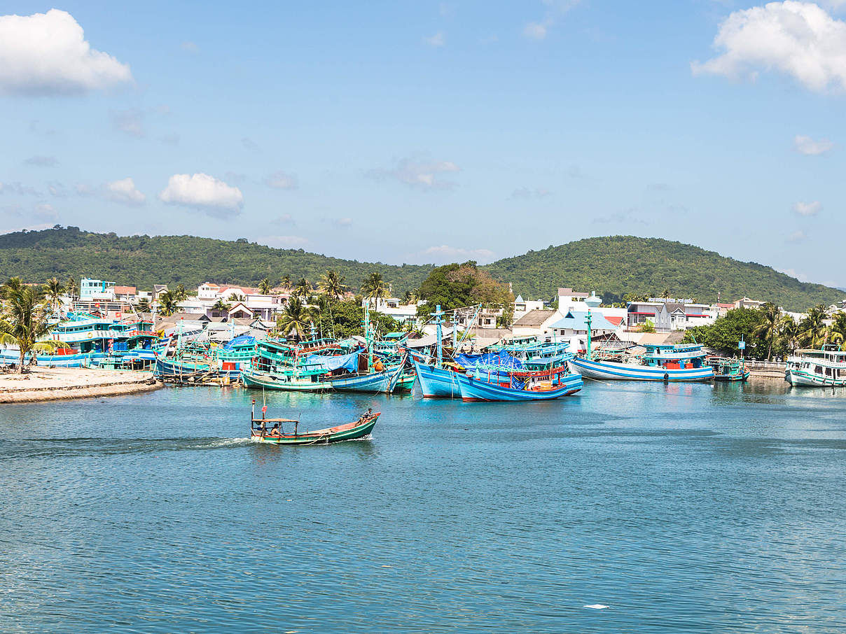 Tourismusboote auf Phu Quoc (Vietnam) © iStock GettyImages
