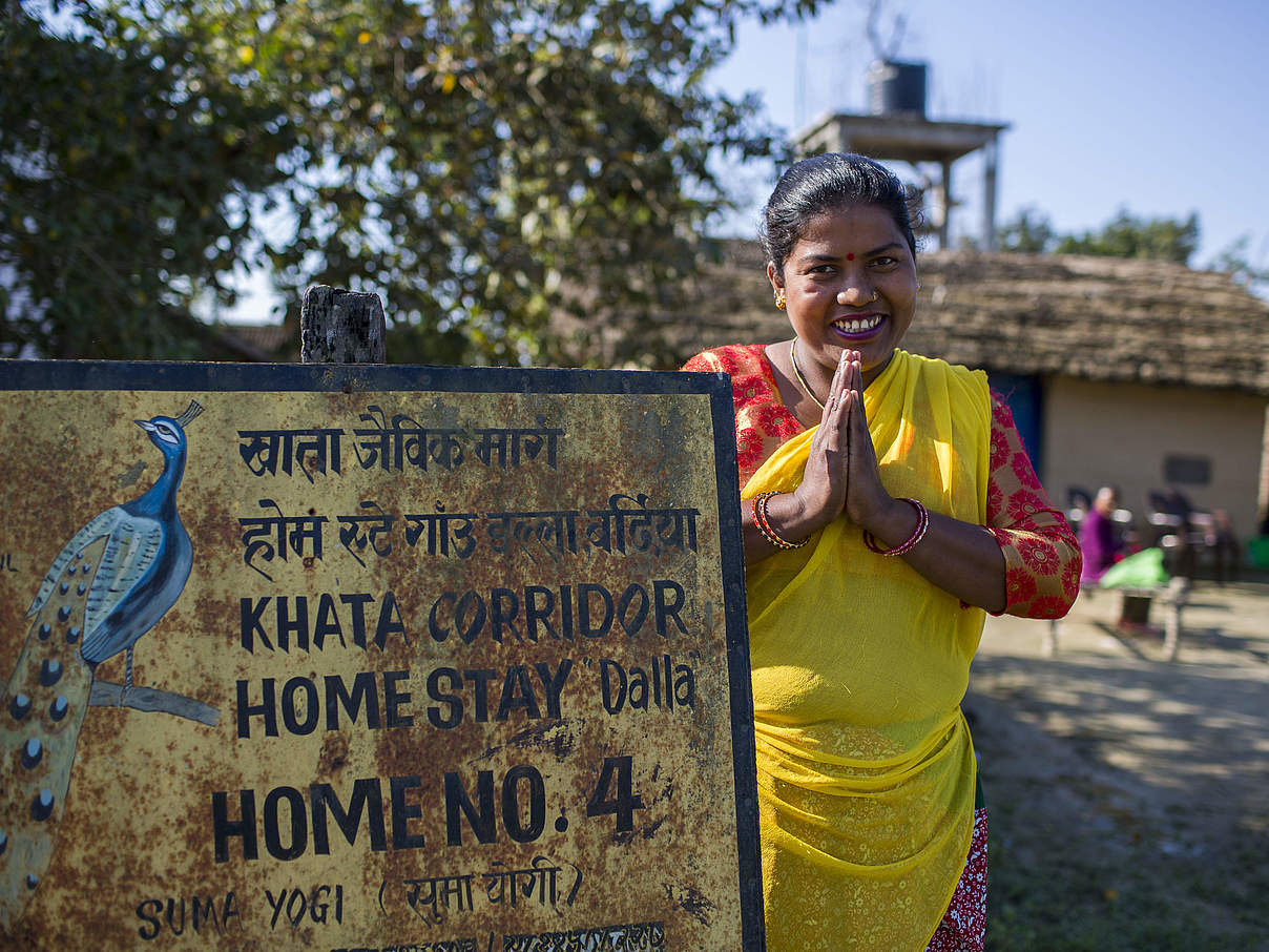 Homestay in Nepal © Emmanuel Rondeau / WWF-US