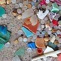 Mikroplastik am Strand © Fraunhofer UMSICHT