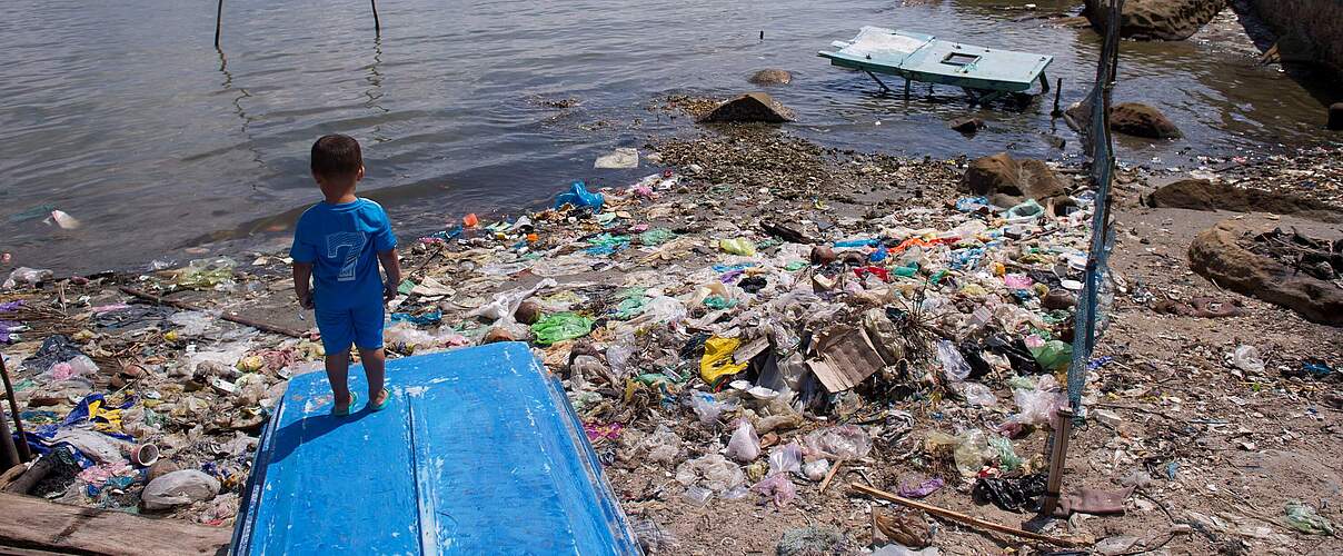 Strand mit Müll auf Phu Quoc © Duong Quoc Binh / WWF Vietnam