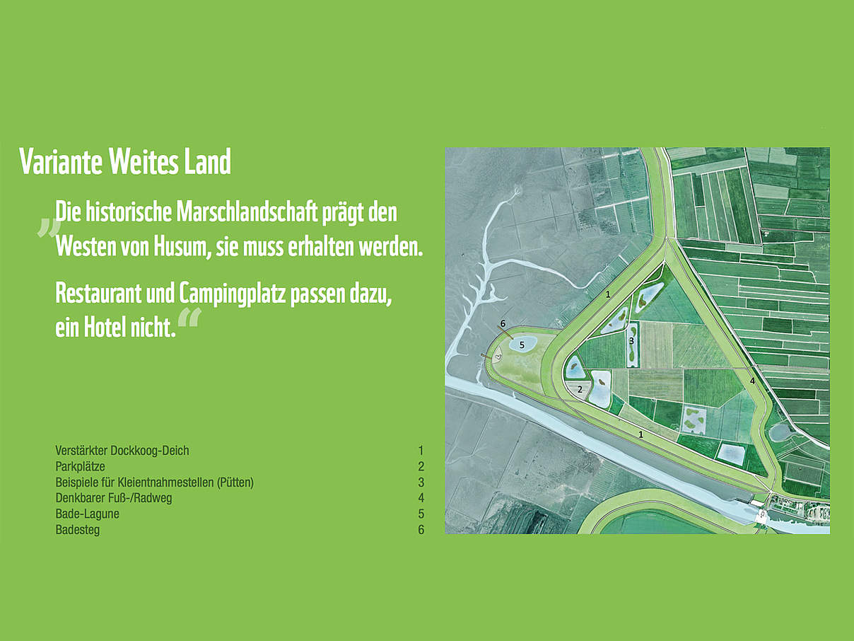 Husum Dockkoog: Variante - Weites Land © Studio Urbane Landschaften Hamburg