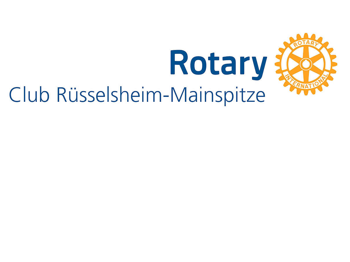 Logo Rotary Club Rüsselsheim-Mainspitze Logo Rotary Club Rüsselsheim-Mainspitze