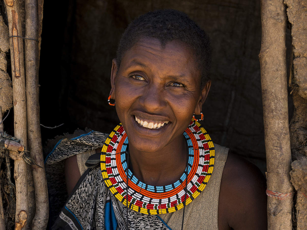 Samburu-Frau in Kenia © Ola Jennersten / WWF Schweden