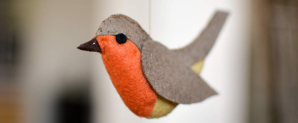 Rotkehlchen basteln