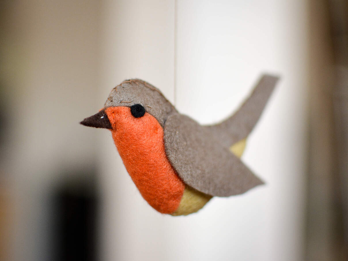 Rotkehlchen basteln