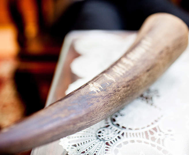 Nashorn-Horn zum Verkauf in Vietnam © Robert Patterson / WWF
