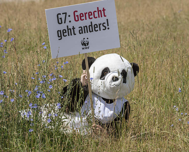 G7 Demo in München im Juni 2022 © Wolfgang Maria Weber / WWF
