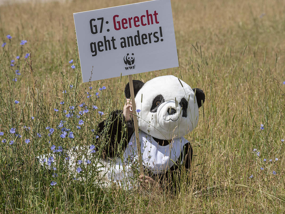 G7 Demo in München im Juni 2022 © Wolfgang Maria Weber / WWF