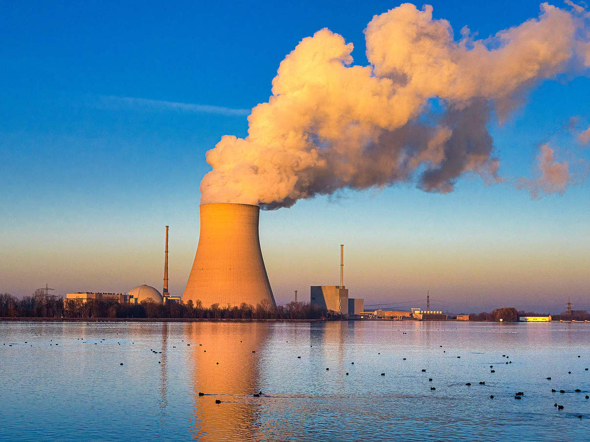 Kernkraftwerk Isar 2, bei Landshut, Bayern © Peter Widmann / Imago