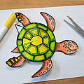 Schildkröte basteln