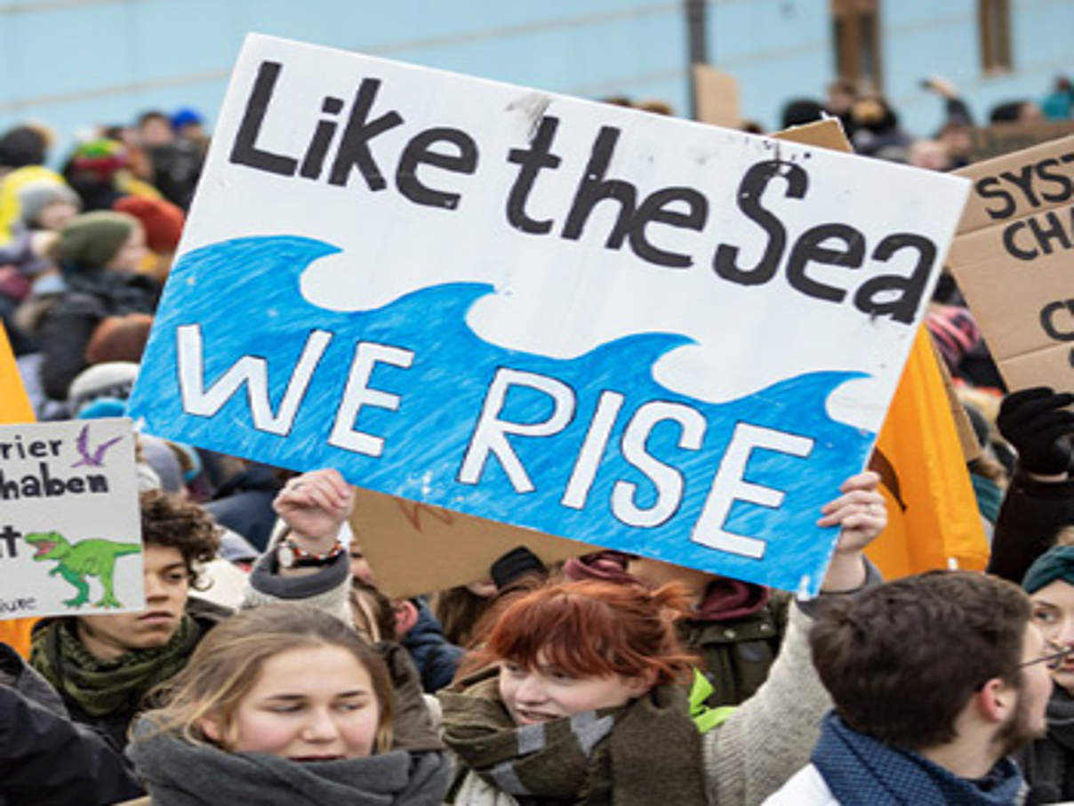 350 Klimastreik like the sea c wwf joerg farys Klimastreik © Joerg Farys