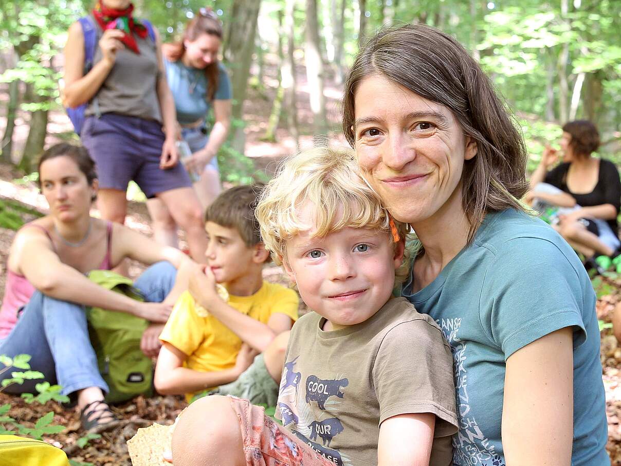 Familiencamp Schlaubetal © Arnold Morascher / WWF
