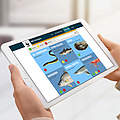 Fischratgeber-App auf dem Tablet © WWF