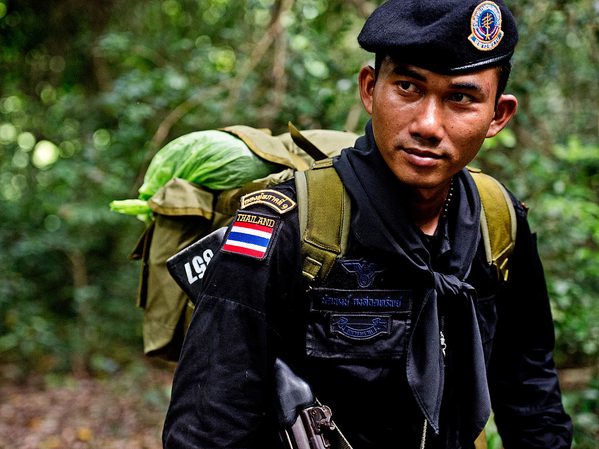 Ranger in Thailand © WWF / James Morgan